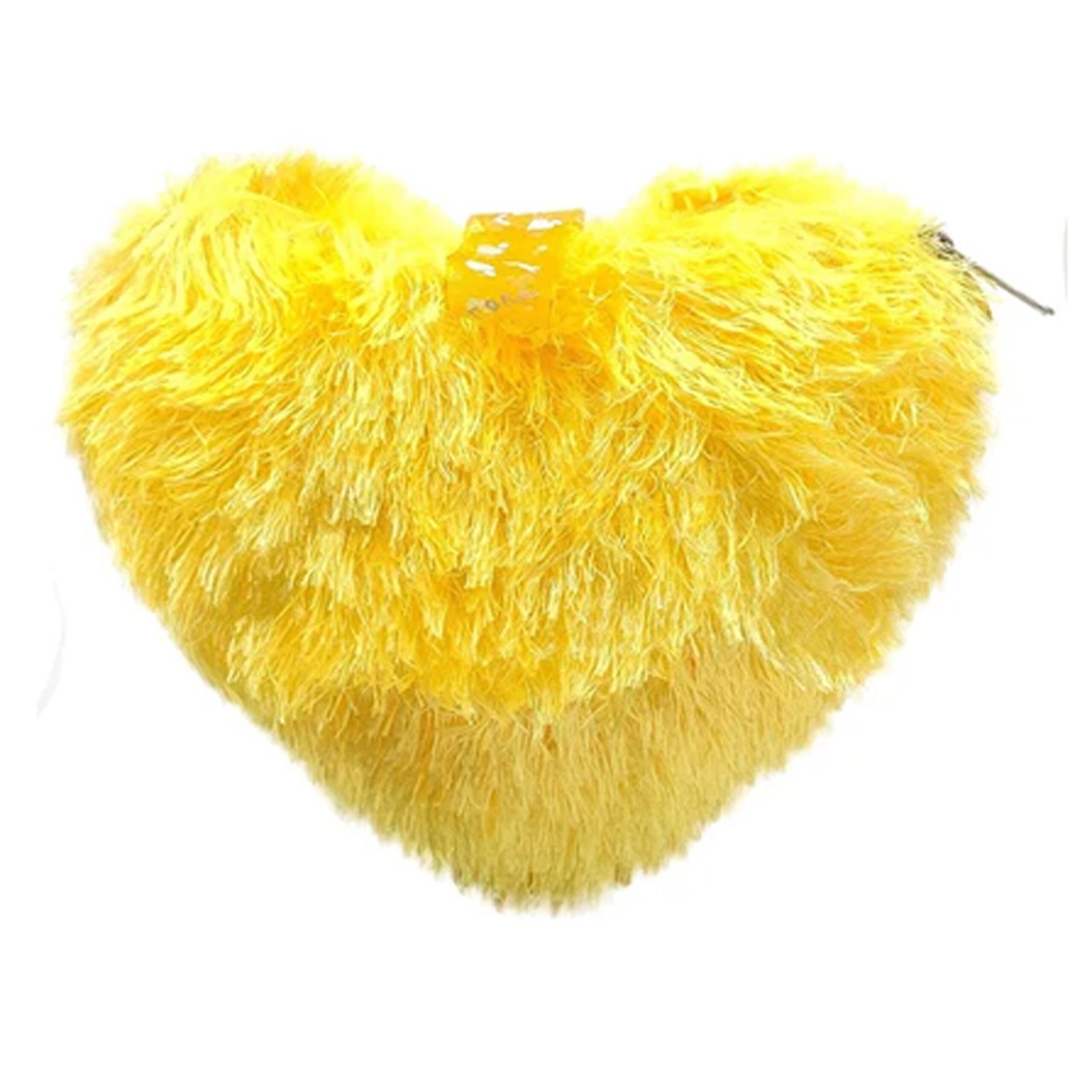 Yellow Heart Cushion - Image 4
