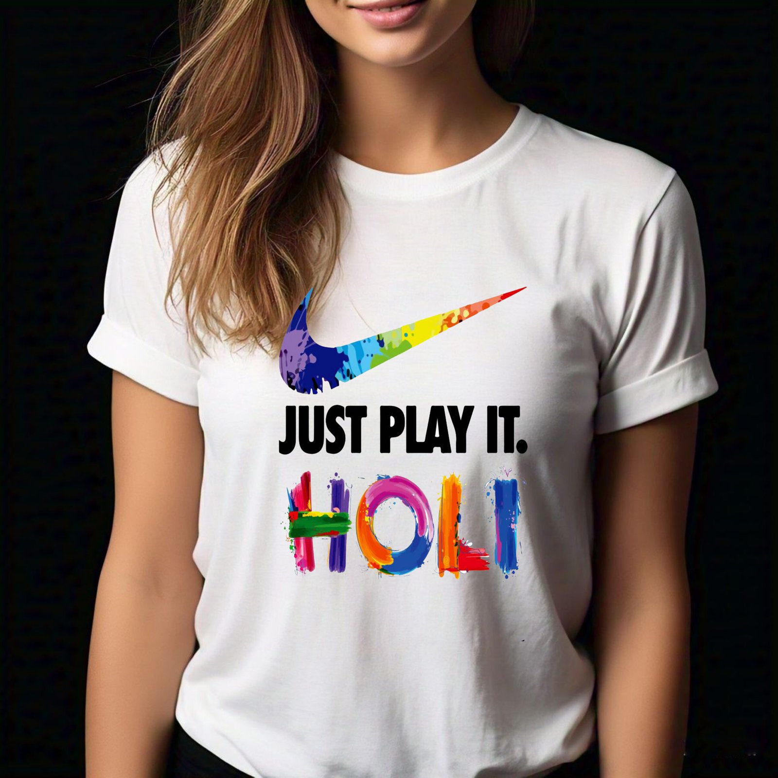 Just Play It Holi T-Shirt