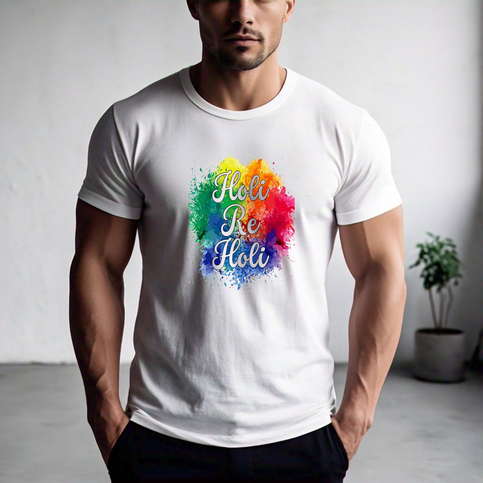 Holi Re Holi Color Splash T-Shirt
