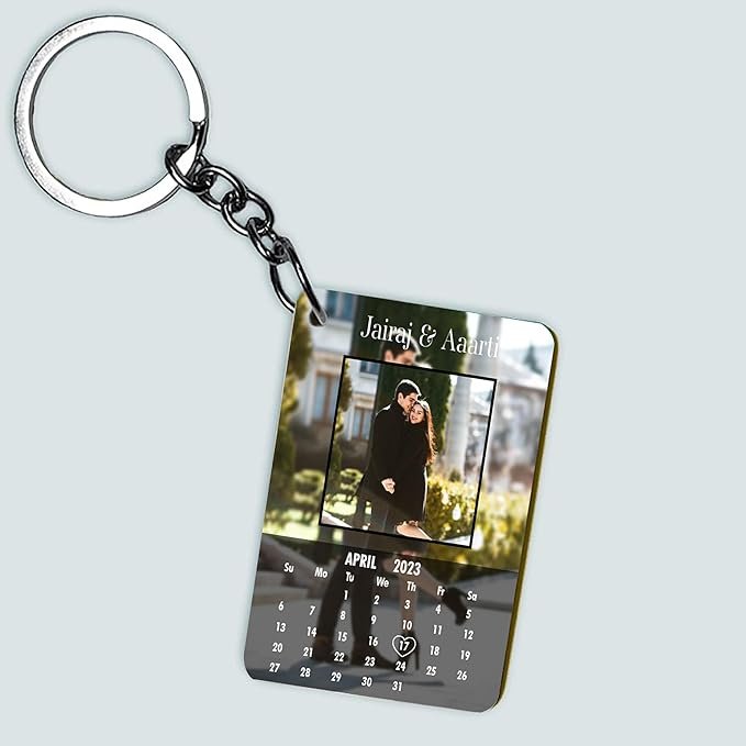 MDF Calendar Theme Keychain