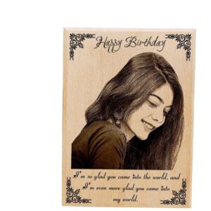 Engraved Birthday Plaque