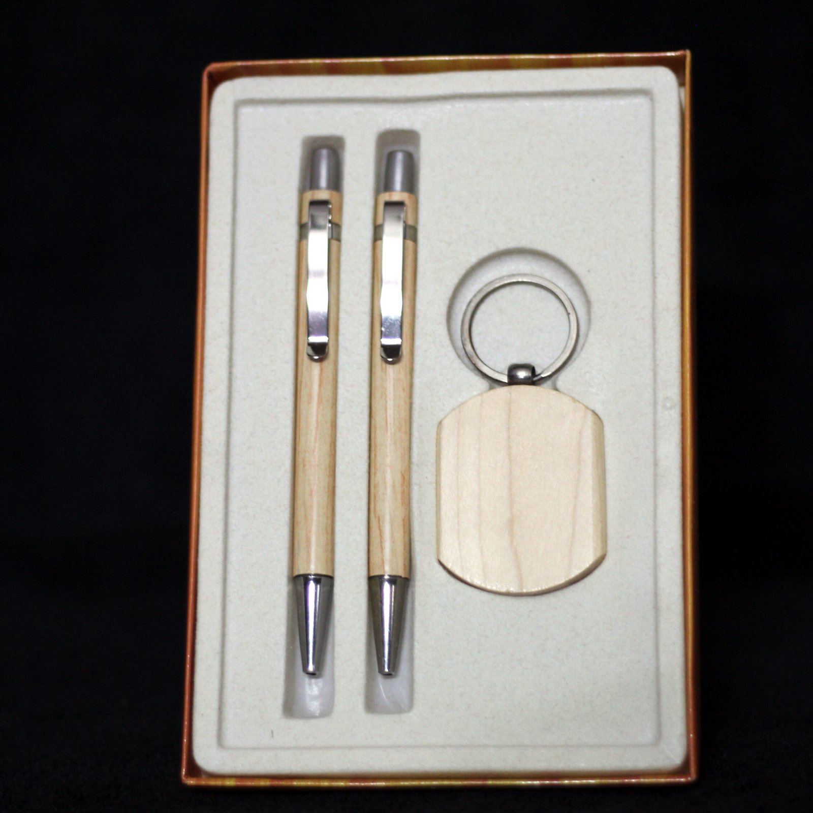 3 in 1 Wooden Pen Gift Set - Image 2