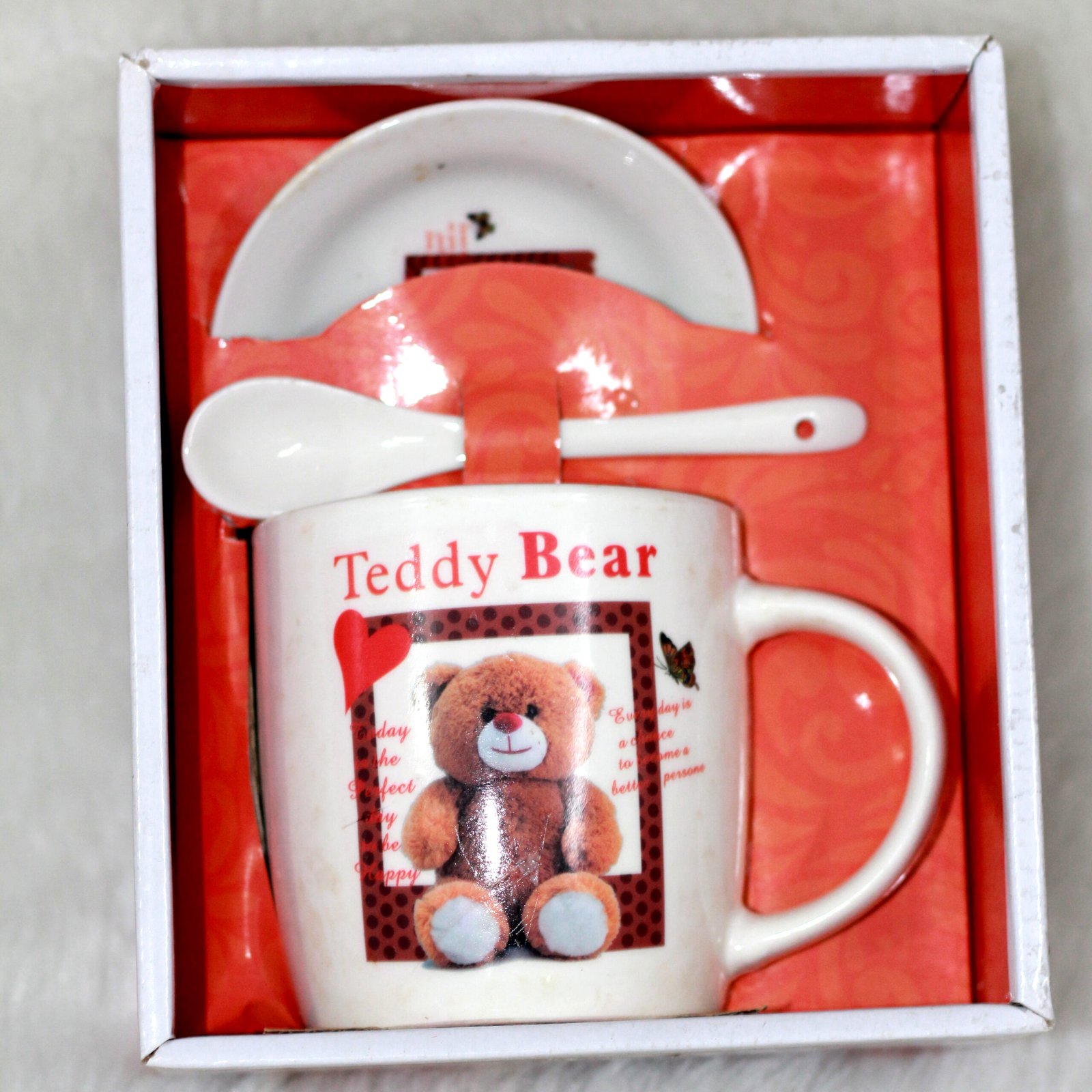 Teddy Bear Mug Set