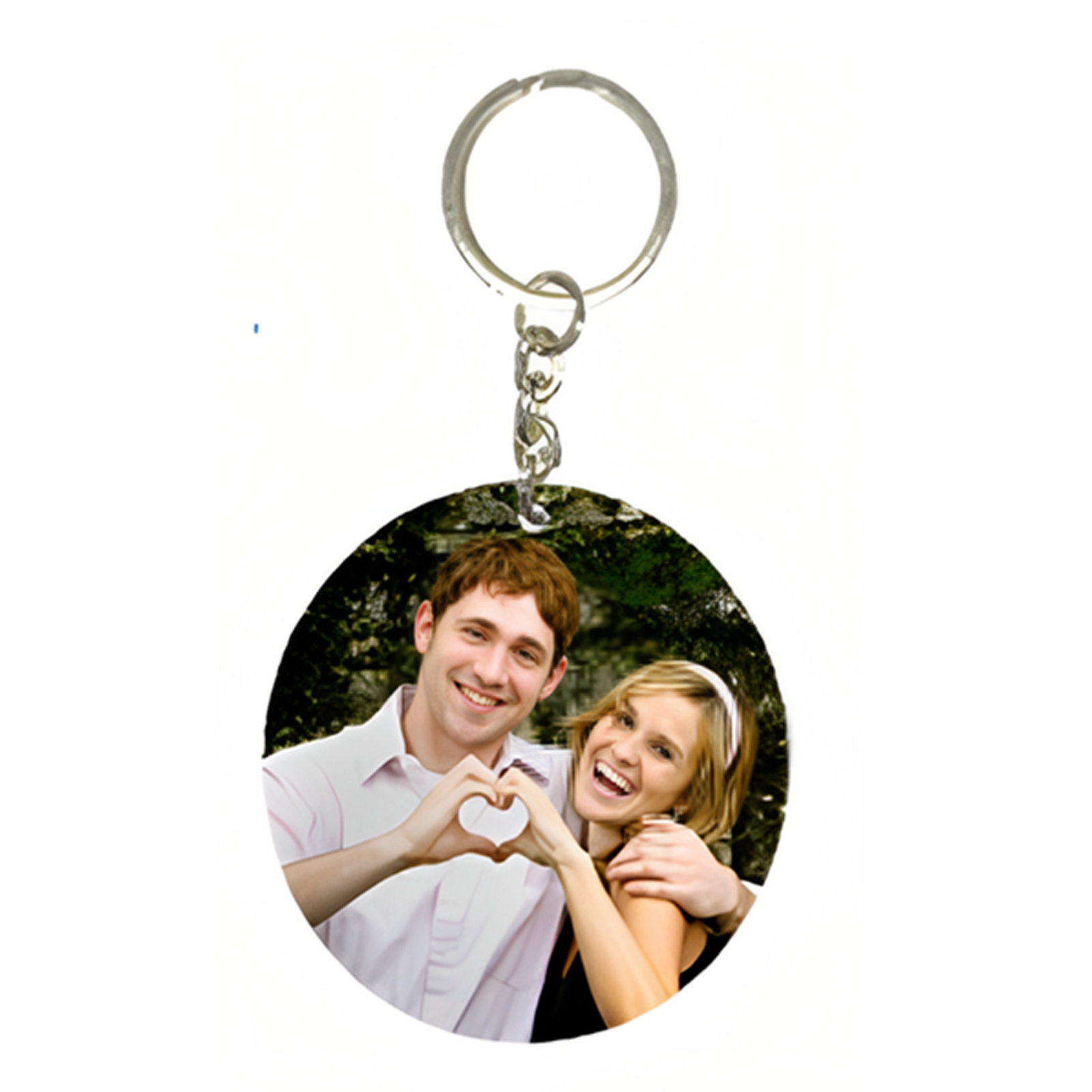 MDF Circle Keychain - Image 3