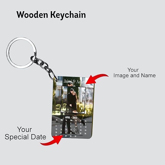 MDF Calendar Theme Keychain - Image 3
