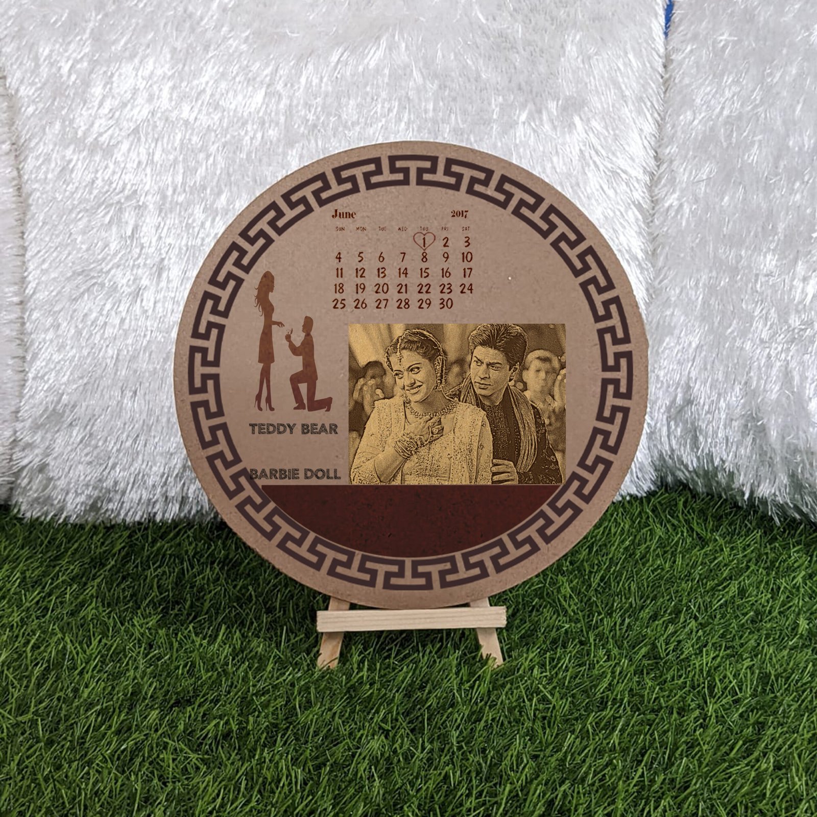 Calendar Theme Circle MDF